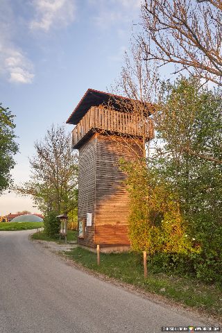 Gemeinde Ering Landkreis Rottal-Inn Aussichtsturm Vogelturm (Dirschl Johann) Deutschland PAN